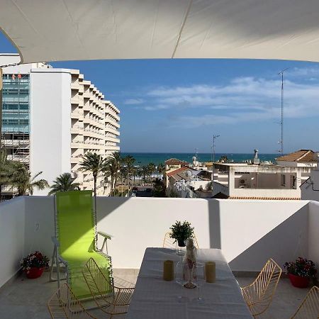 Lujoso Duplex En La Playa Con Vistas Al Mar Torremolinos Exterior foto
